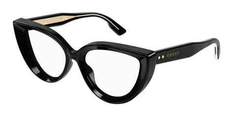 gucci gg1530o|Cat eye optical frame in black .